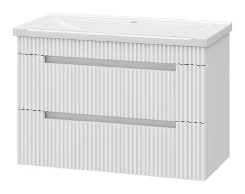 Тумба под раковину Brevita Ariana ARI-01080-0742Я 78х39х51 подвесная