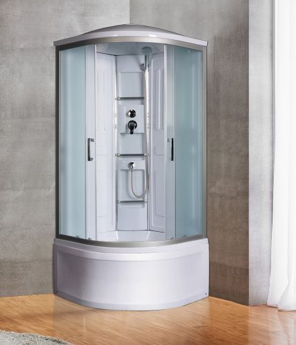 Душевая кабина River LENA 90/44 MT (10000001423) 90х90 четверть круга с крышей ориентация универсальная