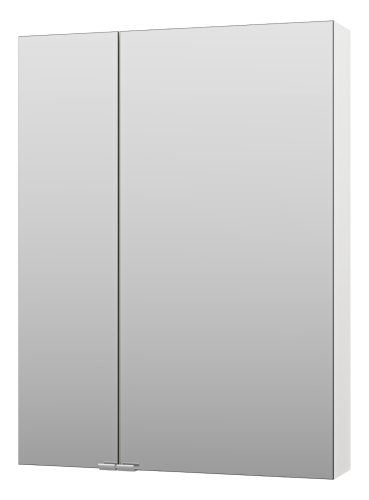 Зеркало-шкаф Misty Аура Э-Аур02060-01 60х15х80 подвесной цвет белый