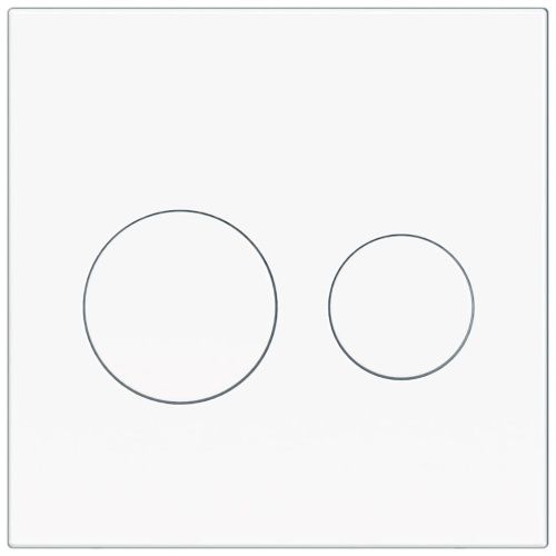 Клавиша смыва механическая KK POL UNI SPP/174/0/K цвет белый глянцевый