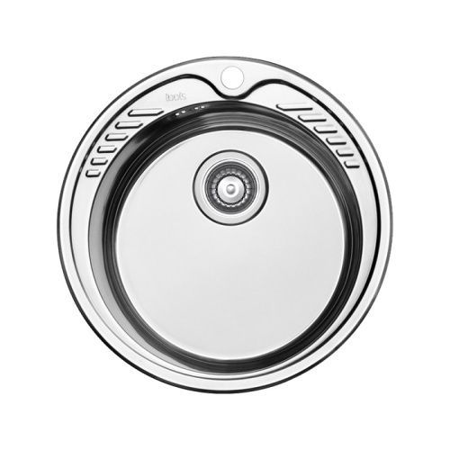 Кухонная мойка IDDIS Suno SUN51S0i77S 51х51 цвет сатин поверхность глянцевая