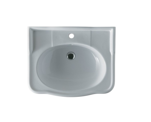 Раковина Alice Boheme 28230101 70х58 подвесная цвет белый 1 отверстие под смеситель
