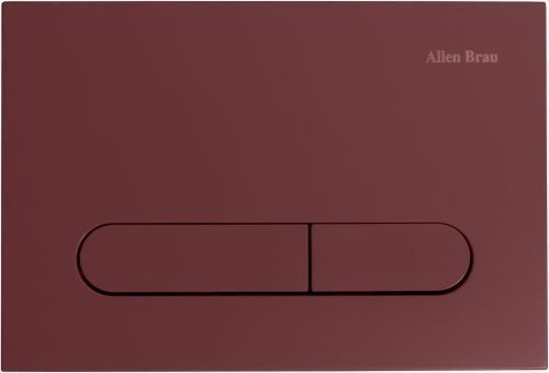 Клавиша смыва механическая Allen Brau 9.2PR01.BD цвет бордовый