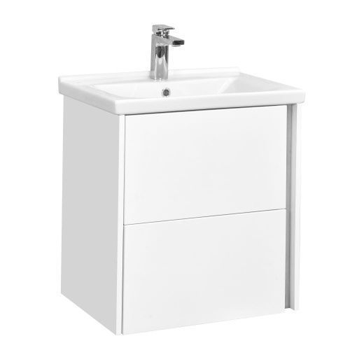 Тумба под раковину Aquaton Стоун 1A231401SX010 60х57х44 подвесная цвет белый