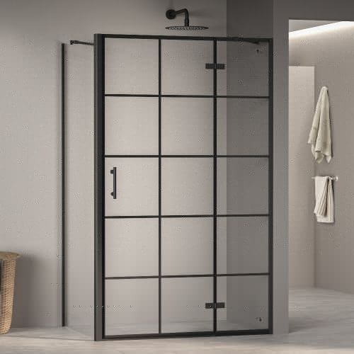 Душевой уголок RGW Passage 41087722-084R 120х120 стекло прозрачное профиль черный без поддона