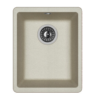 Кухонная мойка Florentina Вега 300 22.305.A0300.305 42х34 цвет серый поверхность матовая