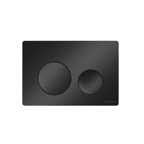 Клавиша смыва механическая Ceramica Nova Balance/Circle CN12-001MB цвет черный матовый