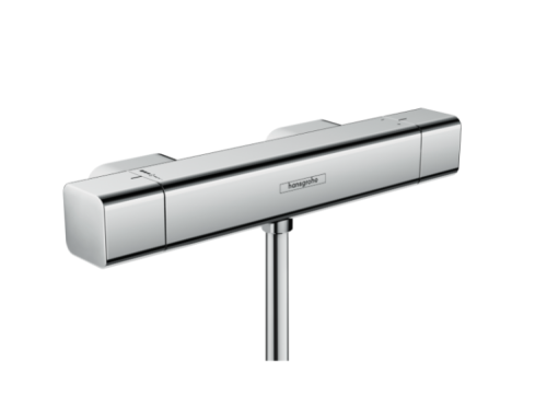 Смеситель Hansgrohe Ecostat E 15773000 настенный хром с термостатом