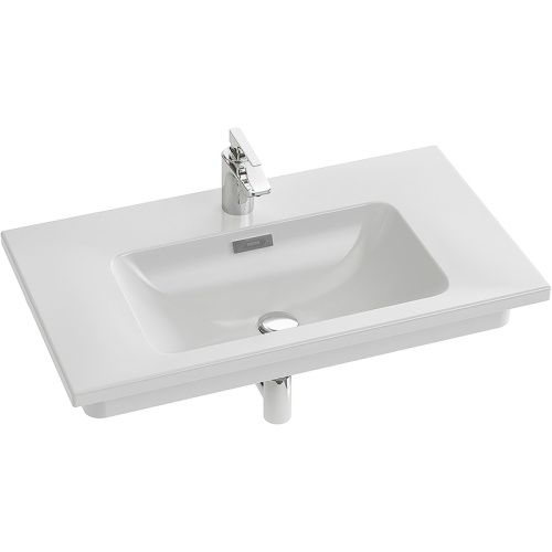 Раковина из сантехнического фарфора Jacob Delafon Vox EXAE112-00 81х47 подвесная цвет белый 1 отверстие под смеситель