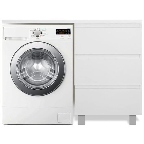 Тумба с раковиной Эстет Dallas Luxe 100 ФР-00002318 36х48х86 напольная цвет белый