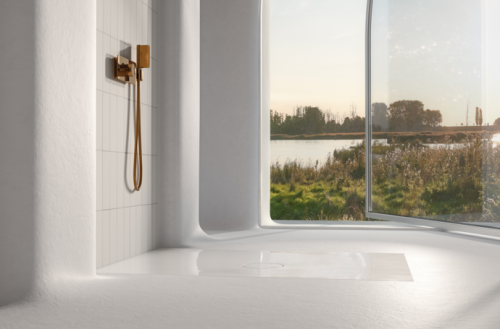 Душевой поддон Bette BetteAir 7350-000 T2 90х90 сталь белый