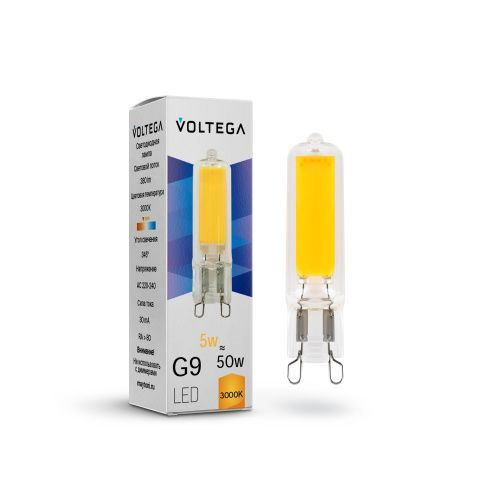 Лампа светодиодная Voltega Capsule G9 7181