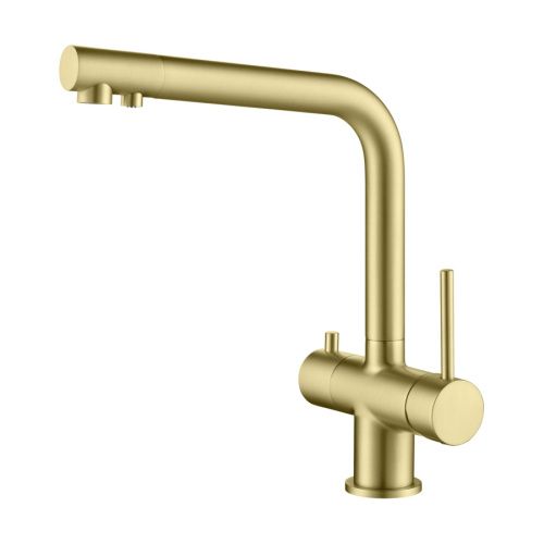 Смеситель Timo Saona 2396/17F на мойку золото матовое