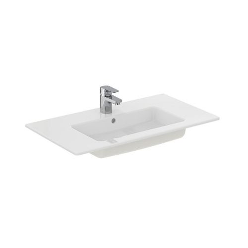 Раковина керамическая Ideal Standard E066901 80х50 накладная цвет белый 1 отверстие под смеситель