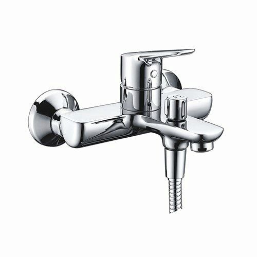 Смеситель для ванны Wasserkraft Lippe 4500 4501 настенный хром
