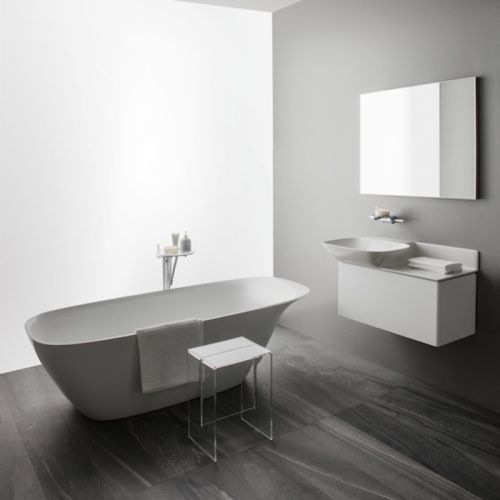 Ванна из искусственного камня Laufen INO 2.3030.2.000.000.1 180х80 встраиваемая прямоугольная