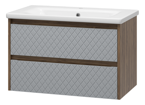 Тумба под раковину Brevita Chester CHE-09080-49502Я 77х44х49 подвесная