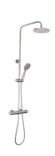 Душевая стойка Paffoni Birillo Cold ZCOL643CR настенная цвет хром с термостатом