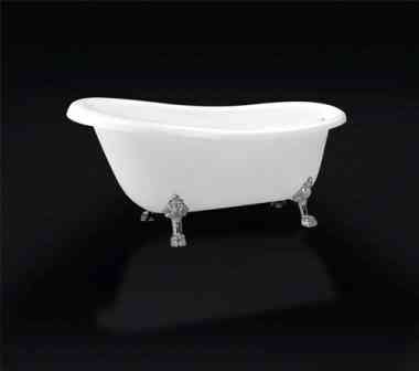 Ванна акриловая BelBagno BB04 170х81 отдельностоящая овальная без ножек - фото 2