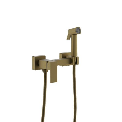 Гигиенический душ со смесителем Belz B806 B55806-5 брашированное золото