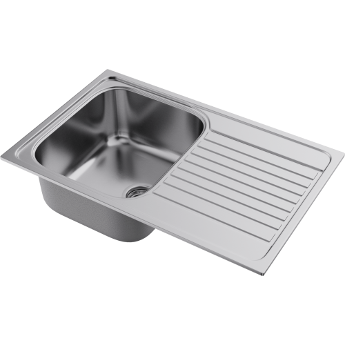 Кухонная мойка Omoikiri Kashiogawa 79 4993452 79х50 цвет нержавеющая сталь