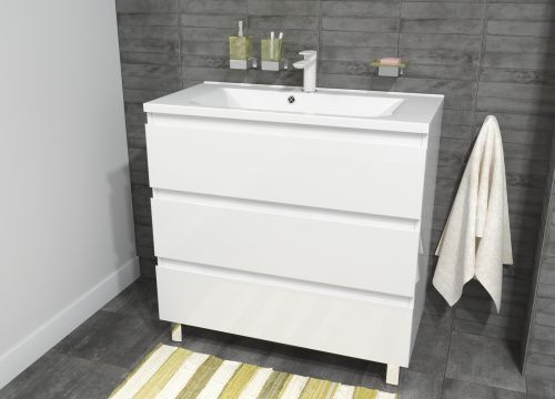 Тумба с раковиной Эстет Bali ФР-00009972 90х45х86 напольная