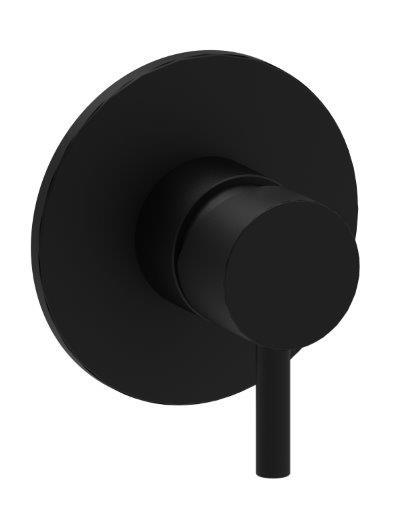 Душевая система Paffoni Light KITLIG011NO встраиваемая в стену цвет черный с термостатом - фото 2