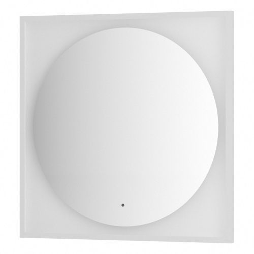 Зеркало в ванную Defesto ECLIPSE DF 2238R 80х80 цвет белый