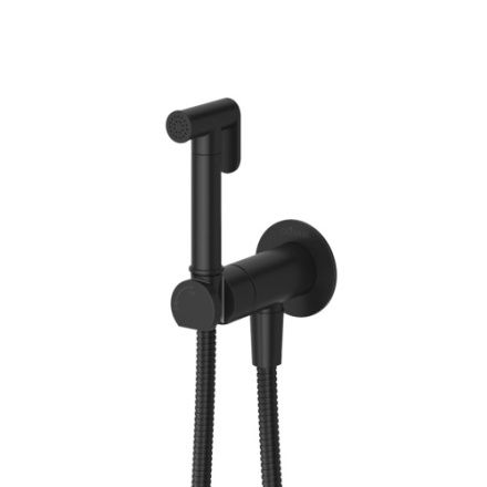 Гигиенический душ Cezares LEAF LEAF-DIF-NOP черный матовый