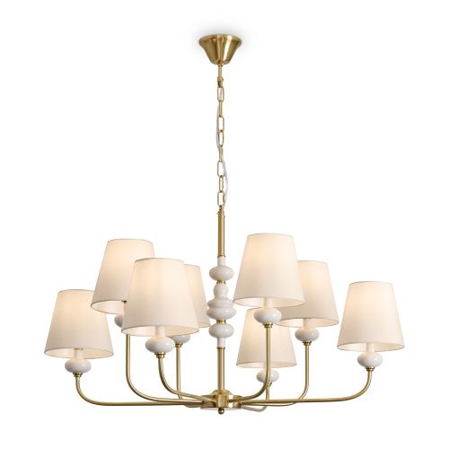 Люстра подвесная Freya Evelyn Classic FR2038PL-08BS