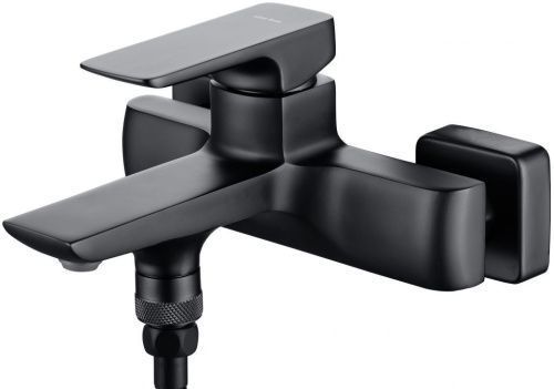 Смеситель для ванны с душем Allen Brau Infinity 5.21006-31 настенный черный