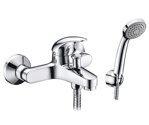 Смеситель для ванны WasserKRAFT Isen 2600 2601 настенный хром