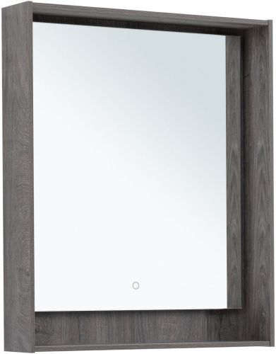 Зеркало в ванную Aquanet Милан 00336394 70х83 цвет темное дерево