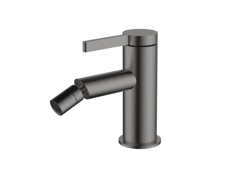 Смеситель AQG Urban Flow 01URF200GM на биде оружейная сталь