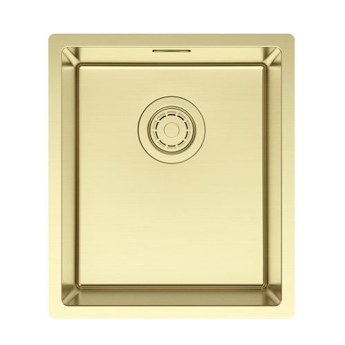 Мойка LASSAN 38 UNI, нерж. сталь, LA38-LG, светлое золото, 380х440мм, Paulmark