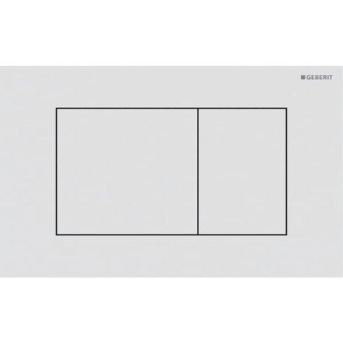 Клавиша смыва механическая Geberit Sigma 115.629.JT.1 цвет белый матовый