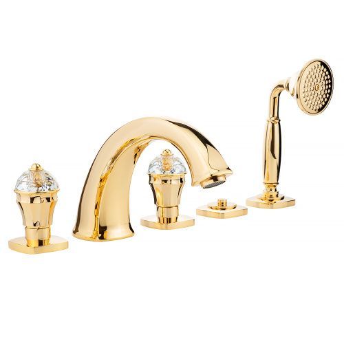 Смеситель Migliore KORONA 27322 на борт ванны бронза