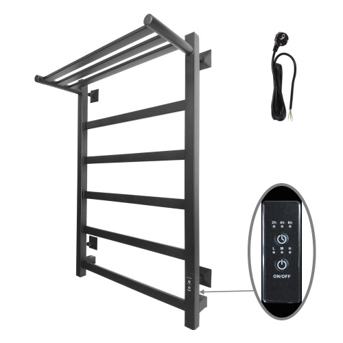 Полотенцесушитель Altasan ПарусПроф ПарусПроф8050ПЧМ подвесной 53х80 электрический черный муар