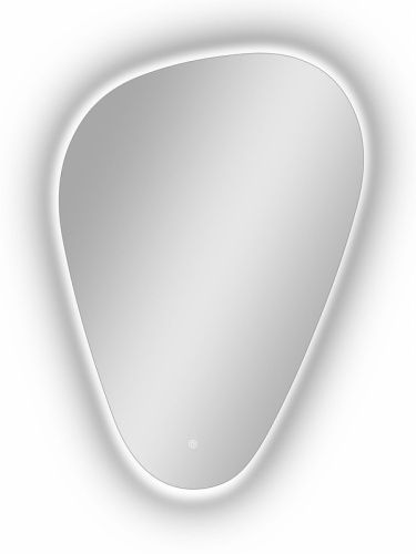 Зеркало в ванную Континент Voyage ЗЛП615 70х100 цвет белый