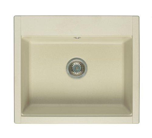 Кухонная мойка Aquaton Делия 1A715232LD240 59х51 цвет жемчуг поверхность матовая