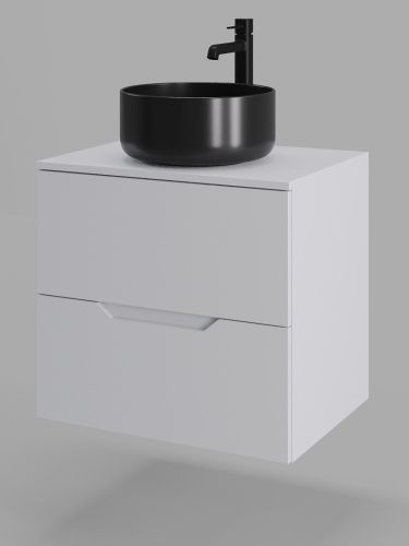 Тумба с раковиной Orange Line Li-60TuwMDF+B07-345B 61х46х72