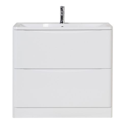 Тумба под раковину BelBagno Acqua ACQUA-800-2C-PIA-BL 80х45х81 цвет белый