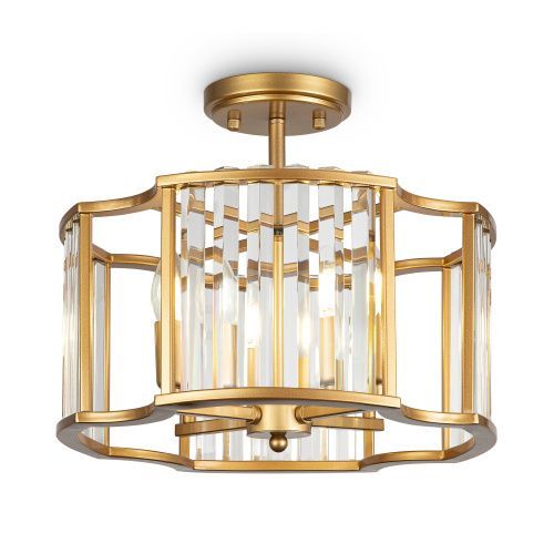 Люстра на штанге Maytoni Solar MOD087CL-04G