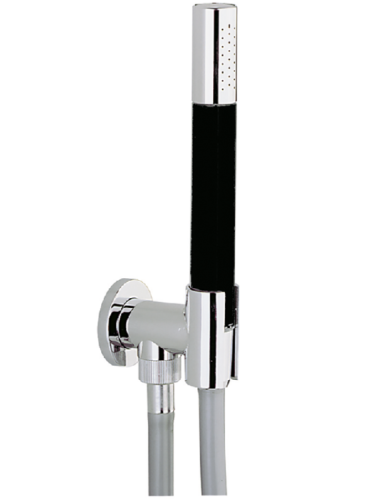 Душевой гарнитур Cisal Shower DS01881340 настенный черный матовый