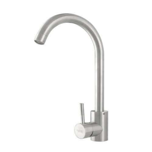 Смеситель для кухни Сантаком StMira 6090 на мойку сталь