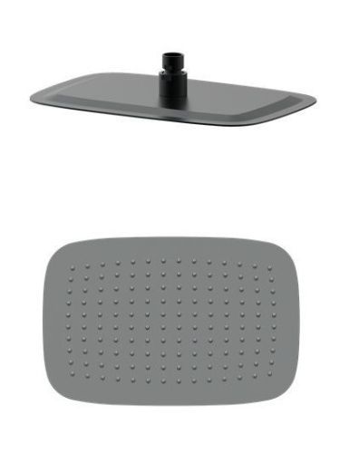 Верхний душ Wonzon & Woghand WW-88DP03-BGM графит