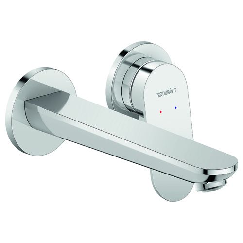 Смеситель для раковины Duravit Wave WA1070005C10 встраиваемый в стену хром