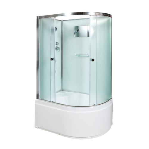 Душевая кабина AvaCan D512L 120х90 асимметричная без крыши ориентация левая