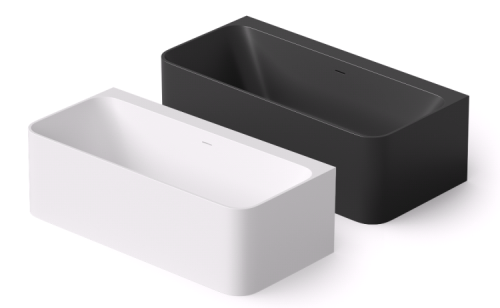 Ванна из искусственного камня Dea Design Modern DD8665 1800 18 180х80 отдельностоящая прямоугольная