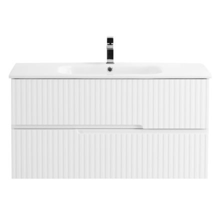 Тумба под раковину Cezares DUET DUET-1000-2C-SO-BO 97х45х50 подвесная цвет белый